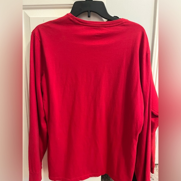 Men’s size M red Polo Ralph Lauren long sleeve shirt! - Picture 2 of 3